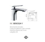 GRIFO LAVABO SERIE ESCOCIA