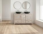 Mueble de baño Delhi madera maciza de teca