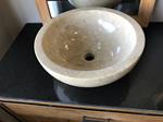 Lavabo Niza mármol beige 40cm