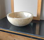 Lavabo Niza mármol beige 40cm