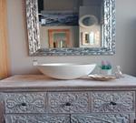 lavabo Niza terrazo blanco  | 4692