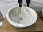 Lavabo Niza mármol crema 45cm. 
