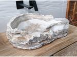 lavabo de lujo realizado en Onix natural