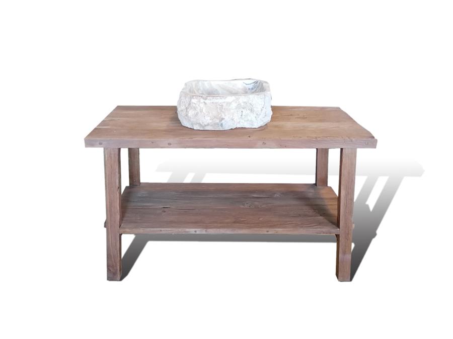 Consola madera teca reciclada Pompeya | 98