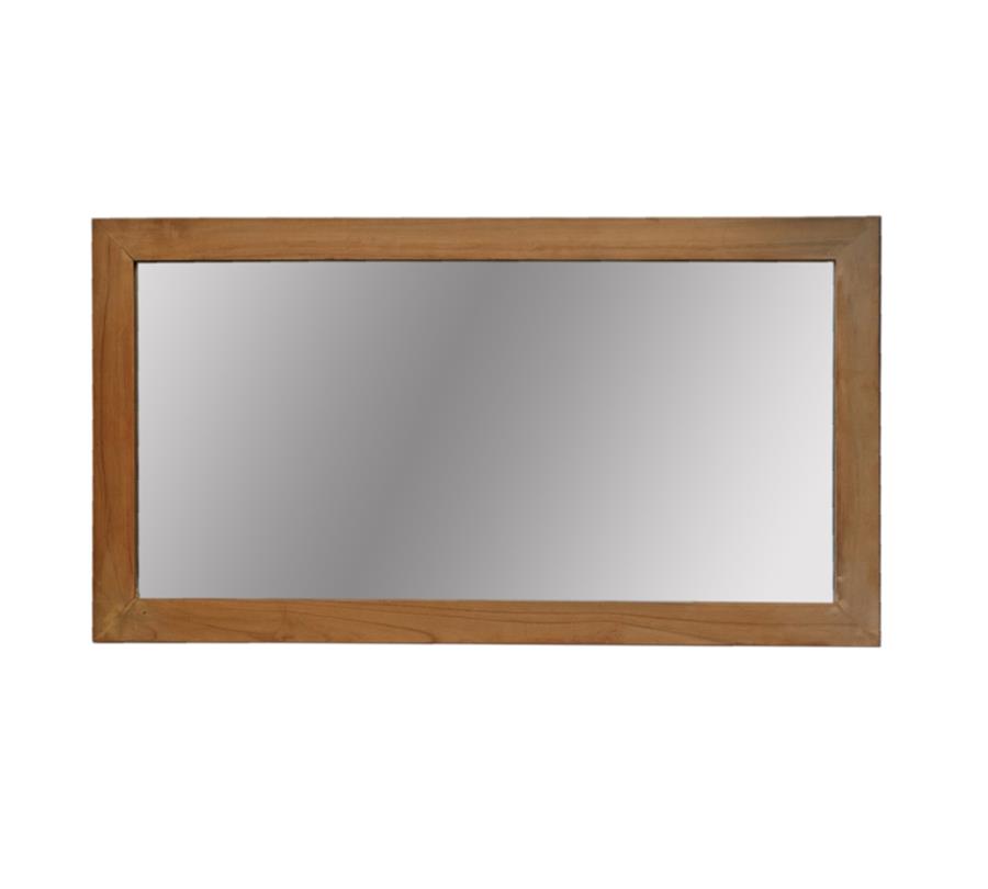 Espejo viena madera teca 110x60