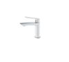 Grifo luxor bajo blanco mate  | 78 | Reformas de baño en Alcala de Henares, Guadalajara, Madrid y alrededores. Muebles de baño de madera a medida. Lavabos de piedra