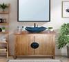 Mueble de baño Fuji madera teca  | 4604 | Reformas de baño en Alcala de Henares, Guadalajara, Madrid y alrededores. Muebles de baño de madera a medida. Lavabos de piedra