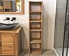 Estantería soho madera teca | 60 | Reformas de baño en Alcala de Henares, Guadalajara, Madrid y alrededores. Muebles de baño de madera a medida. Lavabos de piedra