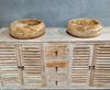 Lavabo piedra de Onix Palma | 4516 | Reformas de baño en Alcala de Henares, Guadalajara, Madrid y alrededores. Muebles de baño de madera a medida. Lavabos de piedra
