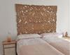 Cabecero Nubia tallado en madera de teca  | 4747 | Reformas de baño en Alcala de Henares, Guadalajara, Madrid y alrededores. Muebles de baño de madera a medida. Lavabos de piedra