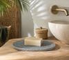 Jabonera piedra de rio | 4886 | Reformas de baño en Alcala de Henares, Guadalajara, Madrid y alrededores. Muebles de baño de madera a medida. Lavabos de piedra