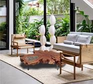 Mesa de centro lychee tropical | 4740 | Reformas de baño en Alcala de Henares, Guadalajara, Madrid y alrededores. Muebles de baño de madera a medida. Lavabos de piedra