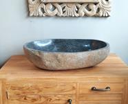 Lavabo piedra natural Tello | 4818 | Reformas de baño en Alcala de Henares, Guadalajara, Madrid y alrededores. Muebles de baño de madera a medida. Lavabos de piedra