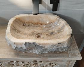 Lavabo Onix Timor I | 4800 | Reformas de baño en Alcala de Henares, Guadalajara, Madrid y alrededores. Muebles de baño de madera a medida. Lavabos de piedra