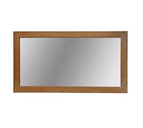 Espejo Viena madera teca 110x60 | 39 | Reformas de baño en Alcala de Henares, Guadalajara, Madrid y alrededores. Muebles de baño de madera a medida. Lavabos de piedra